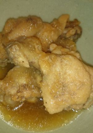 手羽元の梨汁煮-レシピのメイン写真