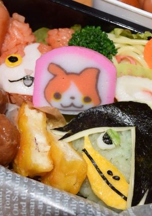 妖怪ウォッチ☆カッパ☆キャラ弁☆-レシピのメイン写真