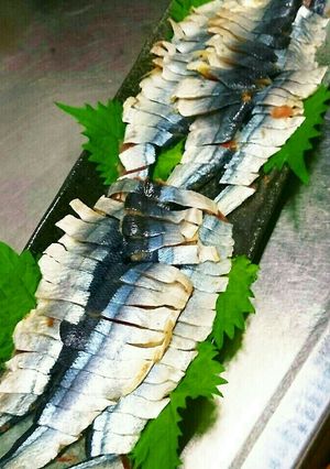 簡単マグロ漁師さん絶品サンマ塩なます-レシピのメイン写真