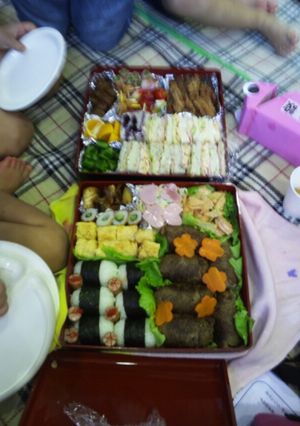 行楽弁当＊2012運動会！-レシピのメイン写真