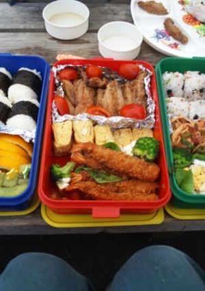 行楽弁当*2013親子バス遠足!-レシピのメイン写真