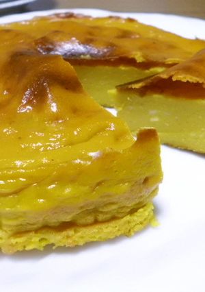 とろふわチーズのかぼちゃケーキ-レシピのメイン写真