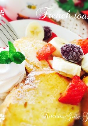 すぐ出来る簡単バケットのフレンチトースト-レシピのメイン写真
