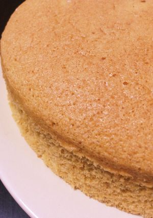 太白ごま油のスポンジケーキ18cm-レシピのメイン写真
