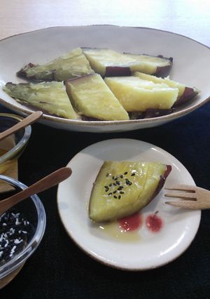 ほっこり☆焼きいもでごま塩スイートポテト-レシピのメイン写真