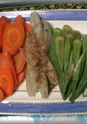 高野豆腐と野菜の炊き合わせ-レシピのメイン写真