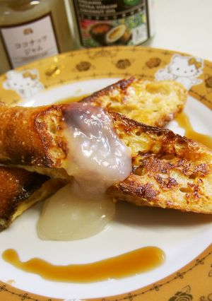 ココナッツオイル☆フレンチトースト-レシピのメイン写真