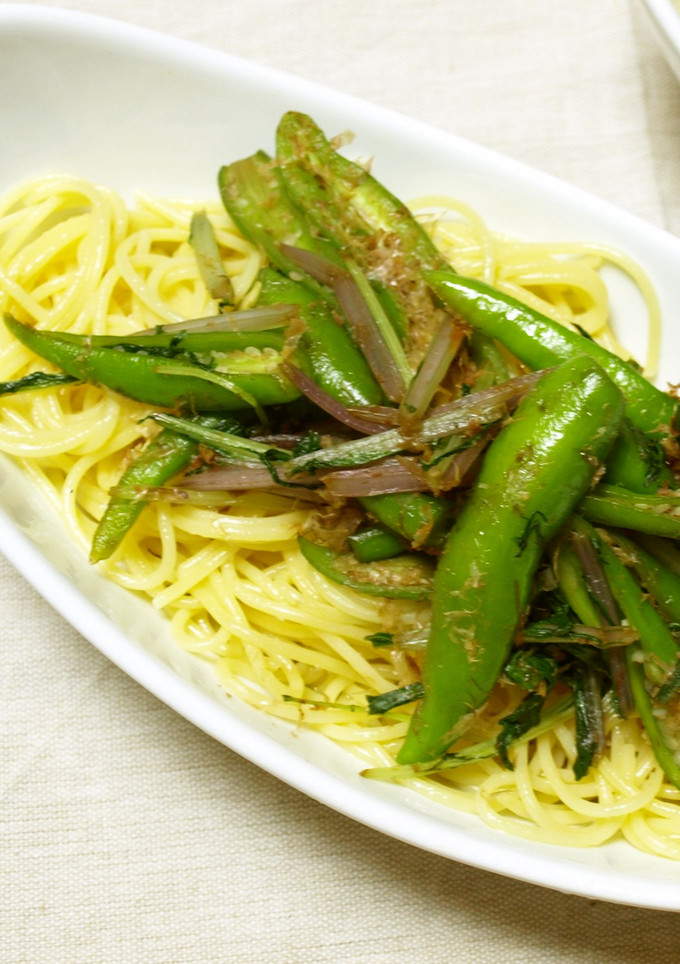 さっぱり梅風味の和風パスタ-レシピのメイン写真