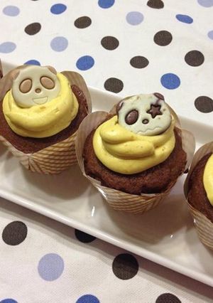 さくさくパンダチョコケーキ-レシピのメイン写真