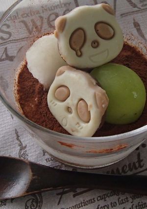 さくさくぱんだ＊ティラミス風デザート-レシピのメイン写真