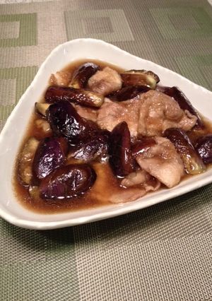 茄子と豚肉のうま煮-レシピのメイン写真