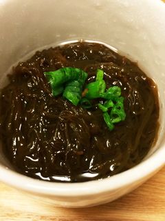 沖縄風もずく酢 にんにくしょうが入り-レシピのメイン写真