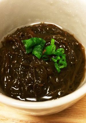 沖縄風もずく酢 にんにくしょうが入り-レシピのメイン写真