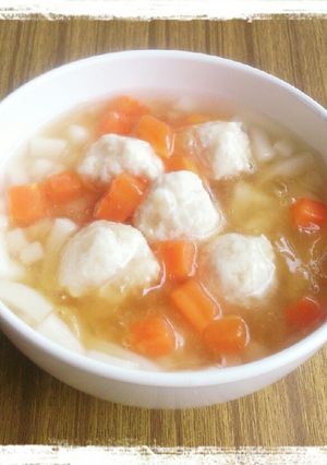 鶏ミンチ★肉団子～離乳食後期～-レシピのメイン写真
