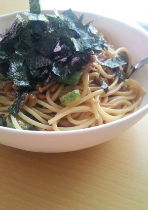 うまっち(^q^)納豆パスタ☆-レシピのメイン写真