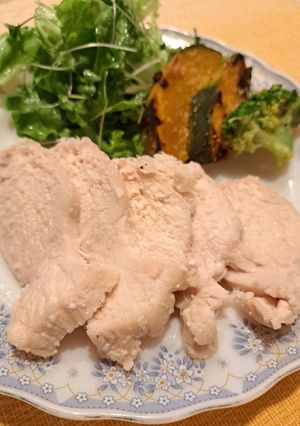 塩麹でしっとり柔らか鶏ハム-レシピのメイン写真