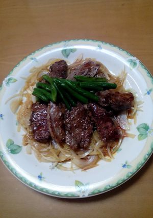 ご飯がすすむ簡単牛肉♪-レシピのメイン写真