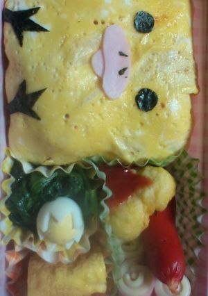 キイロトリヽ(・∀・)ノキャラ弁-レシピのメイン写真