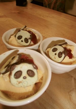 さくさくぱんだのちょっとかわいいアイス☆-レシピのメイン写真
