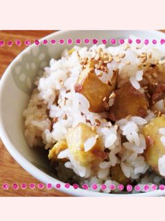 栗ごはん-レシピのメイン写真