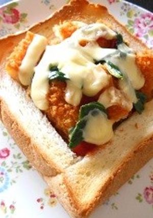 簡単☆コロッケピザトースト-レシピのメイン写真