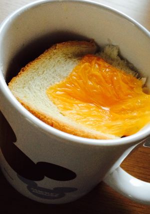 レンジで簡単マグカップピザ-レシピのメイン写真
