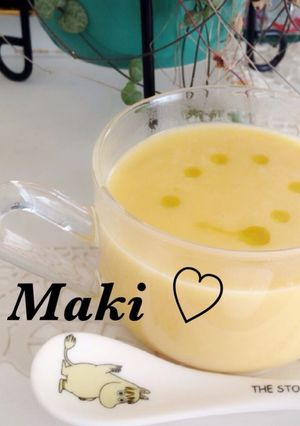 身体に優し〜♡さつまいものポタージュ-レシピのメイン写真