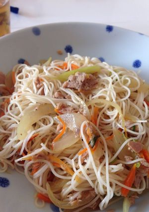麺がくっつかない★ソーメンチャンプル★-レシピのメイン写真