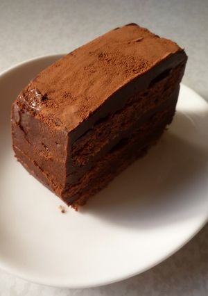 卵2個♪パウンド型でチョコレートケーキ-レシピのメイン写真