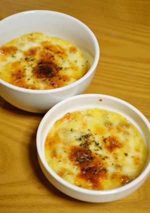 幼児食*豆腐と納豆のグラタン❤ママの分も-レシピのメイン写真