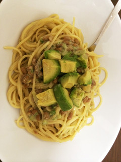 アボカドと納豆のパスタ-レシピのメイン写真