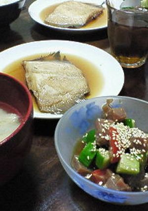 マグロの簡単サラダ-レシピのメイン写真