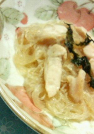 大葉にんにく醤油でヘルシーおかず☆春ささ-レシピのメイン写真