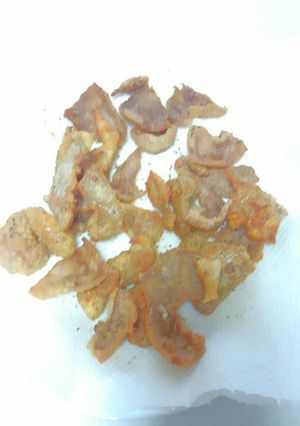 鶏皮のパリパリ揚げ-レシピのメイン写真