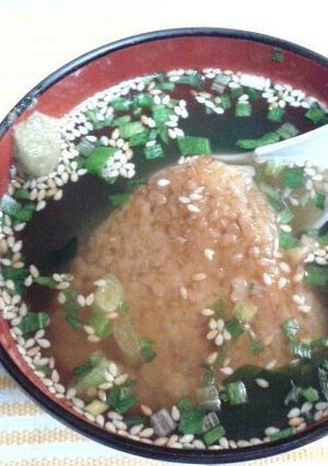 スープ焼おにぎり-レシピのメイン写真