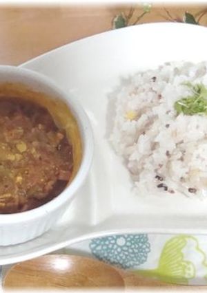 完熟トマトソースの豆腐キーマカレー-レシピのメイン写真
