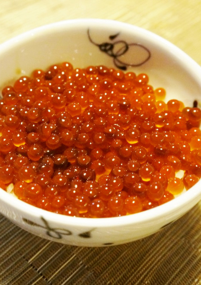 生筋子の季節だから　いくらの醤油漬け　-レシピのメイン写真