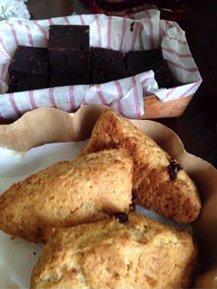 無花果とクランベリーのチーズスコーン-レシピのメイン写真