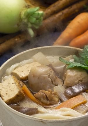炊き出しに人気！？しっぽくうどん-レシピのメイン写真