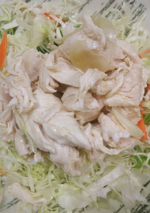 簡単☆鶏肉ささみのオイル和え-レシピのメイン写真