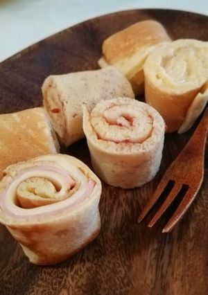 ホットケーキ くるくる-レシピのメイン写真