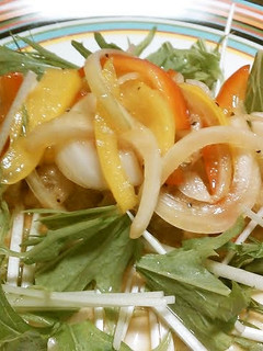 豚カツリメイク☆簡単マリネのサラダ風-レシピのメイン写真