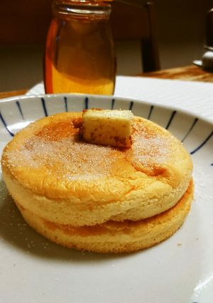 米粉のスフレパンケーキ-レシピのメイン写真
