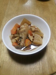 筑前煮(鶏手羽元)-レシピのメイン写真
