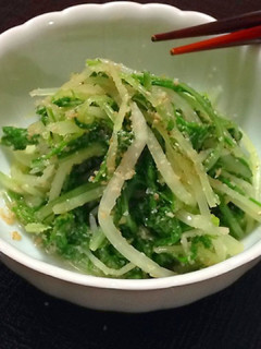 ♪即席♪安くて簡単水菜のお浸し☆-レシピのメイン写真