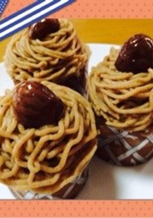 栗の渋皮煮♡濃厚モンブラン☆マロン-レシピのメイン写真