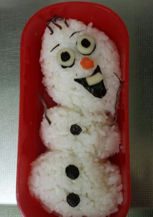 キャラ弁当♡～オラフ～-レシピのメイン写真