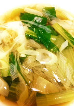 長ねぎのスープ-レシピのメイン写真
