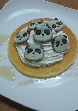 さくさくぱんだパンケーキ-レシピのメイン写真