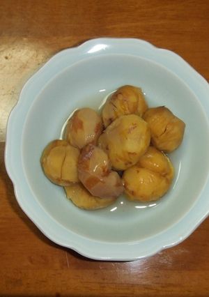 柔らかーいよ・栗の甘煮-レシピのメイン写真
